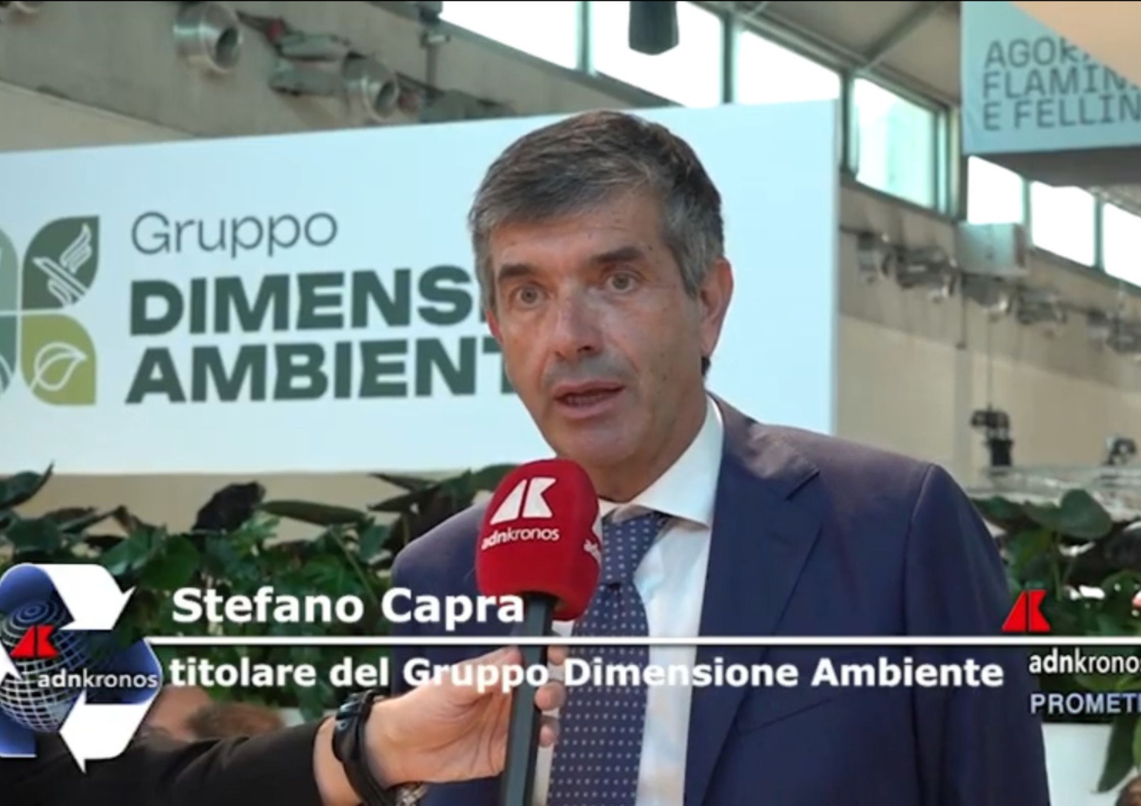 Stefano Capra di Dimensione Ambiente intervistato a Ecomondo 2025